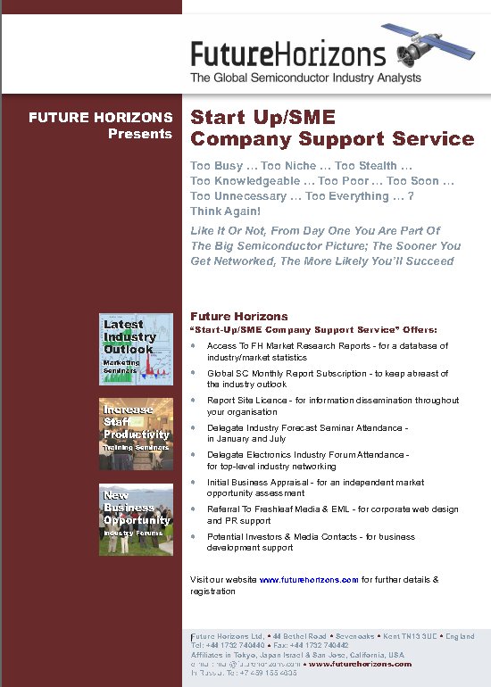 Start Up Brochure Graphic